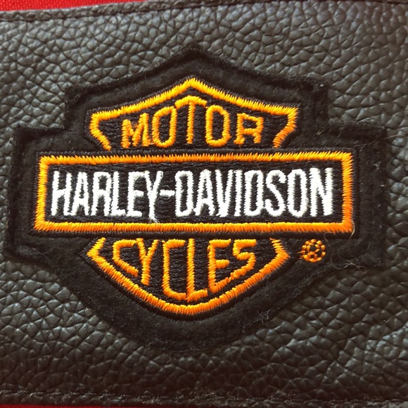 RARE Harley-Davidson Leather Bag Tag - Picture 2 of 9